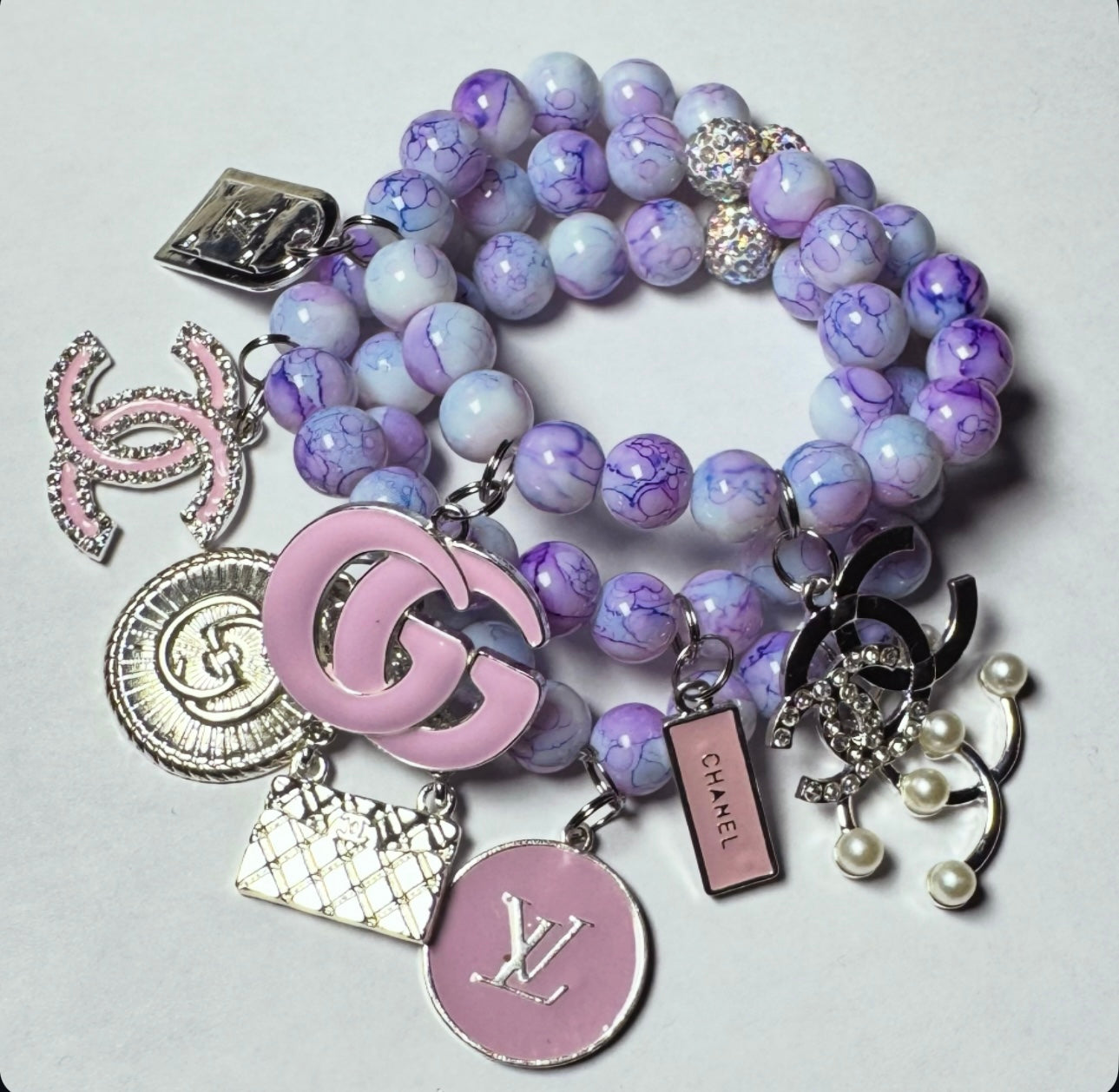 3 PIECE CHARM BRACELET SET