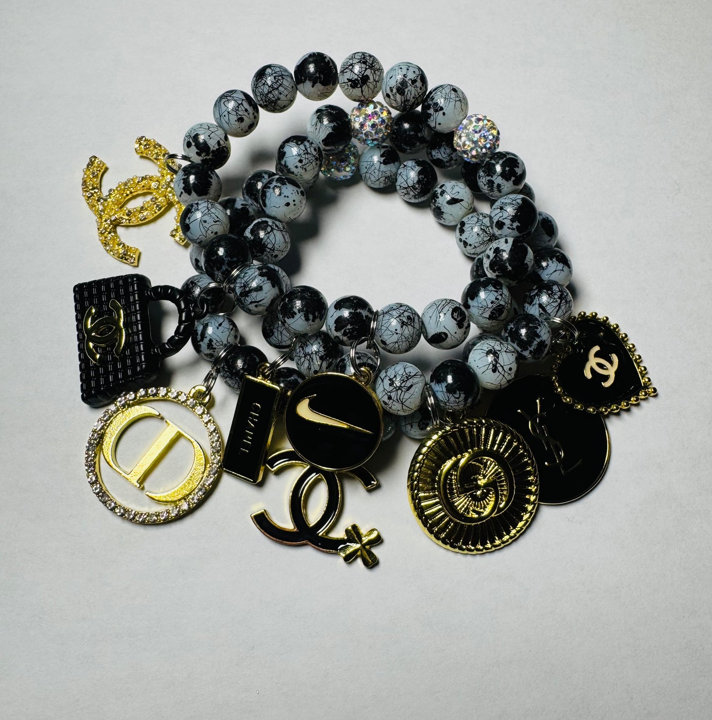 3 PIECE CHARM BRACELET SET