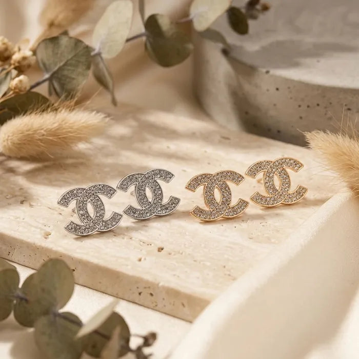 Jumbo CC Earrings