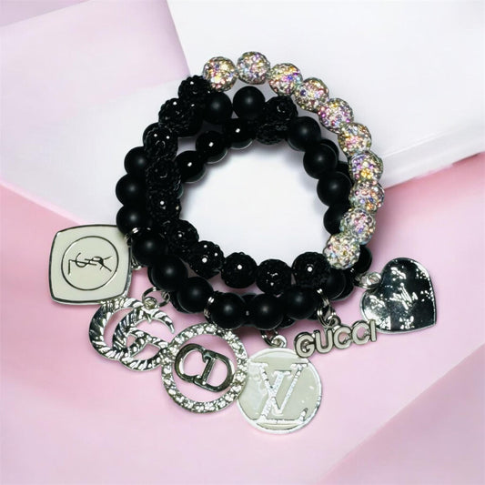 3 PIECE ZEBRA 🦓 BRACELET SET