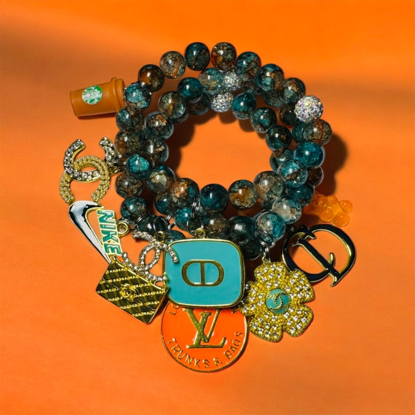 3 PIECE CHARM BRACELET SET
